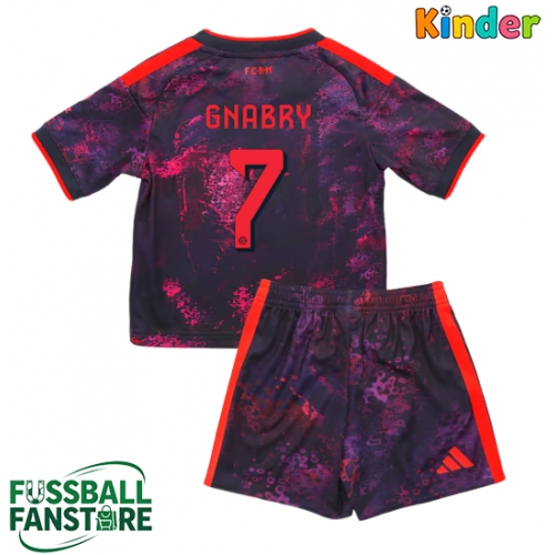 Bayern Munich Serge Gnabry #7 Replik 3rd trikot Kinder 2026-27 Kurzarm (+ Kurze Hosen)